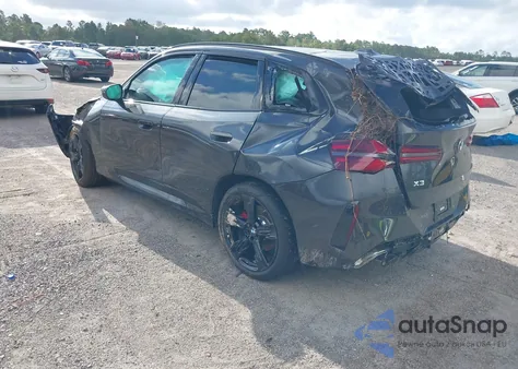 2025 BMW X3 M50 xDrive из США, поврежденный, VIN 5UX73GP08S9121599